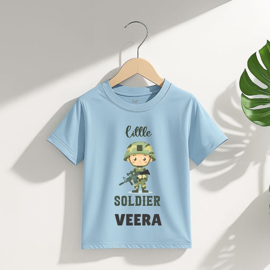 Little Soldier - Customisable Kids Tshirt