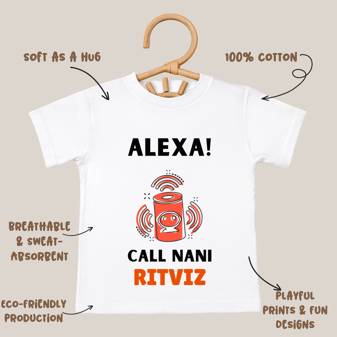 Alexa Call Nani - Kids Tee