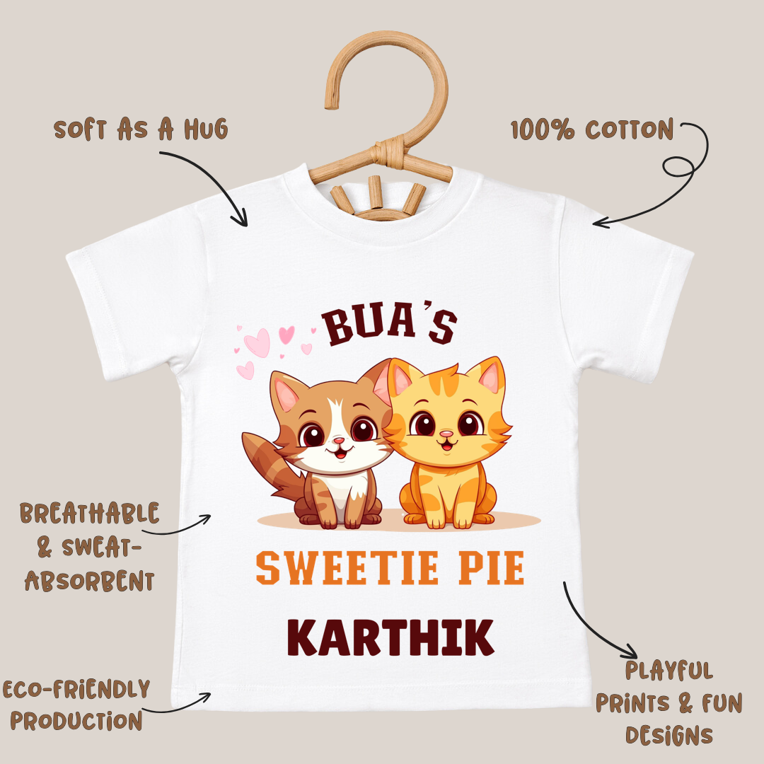 Bua's Sweetie Pie - Kids Tshirt