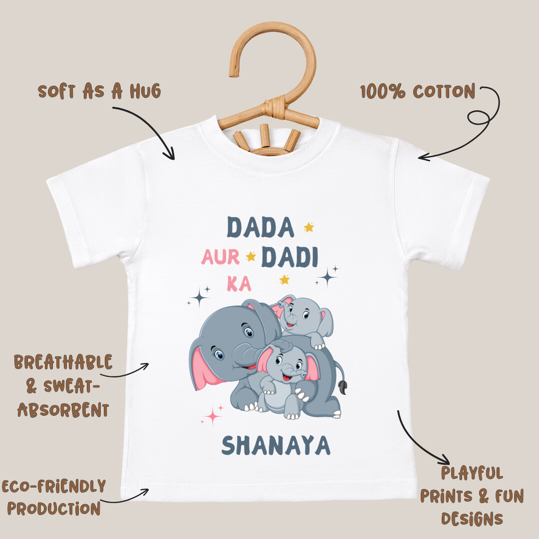 Dada Aur Dadi Ka Favourite - Kids Tee