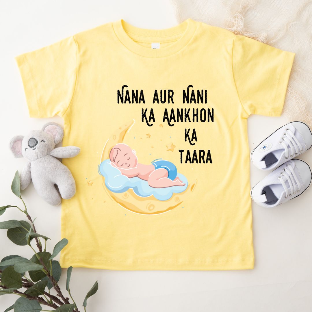 Nana Aur Nani Ka Ankhon Ka Taara - Kids Tee