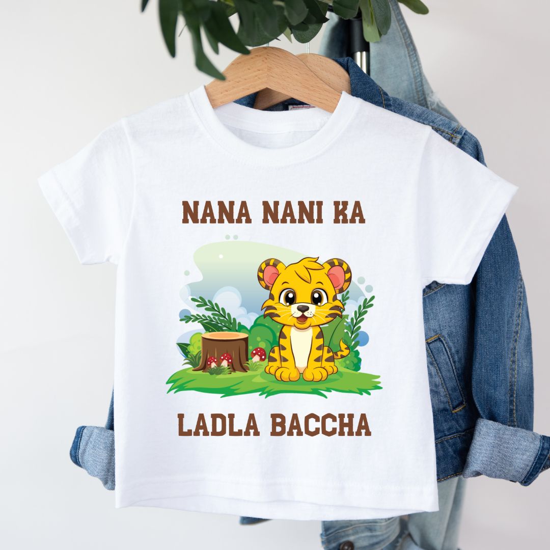 Nana Nani Ka Ladla Baccha - Kids Tee