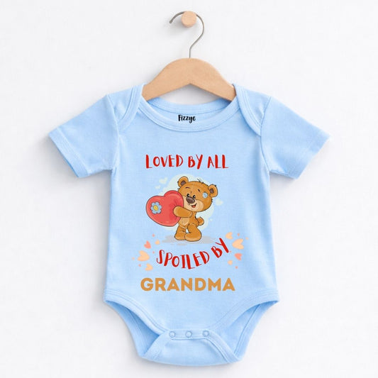 Loved By All Spoiled By Grandma - Kids | Newborn Romper