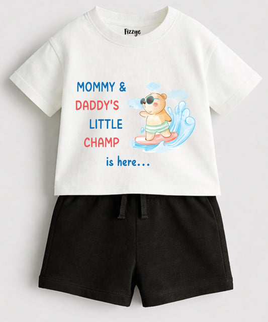 Mommy & Daddy's Little Champ | Co-ord Set