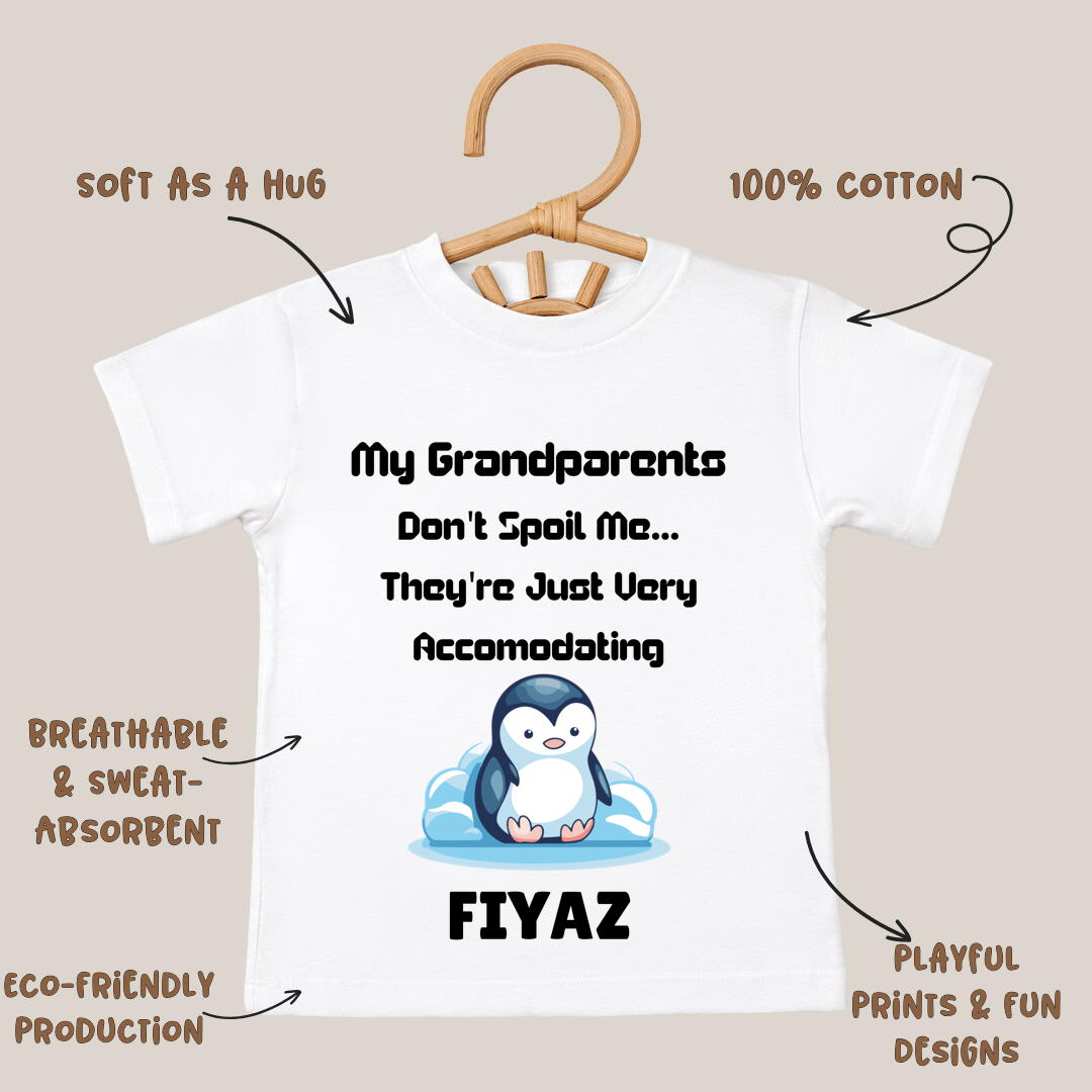 My Grandparents Are Very Accomodating - Kids Tee