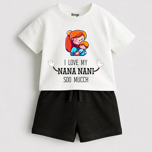 I Love My Nana Nani So Much | Co-ord Set