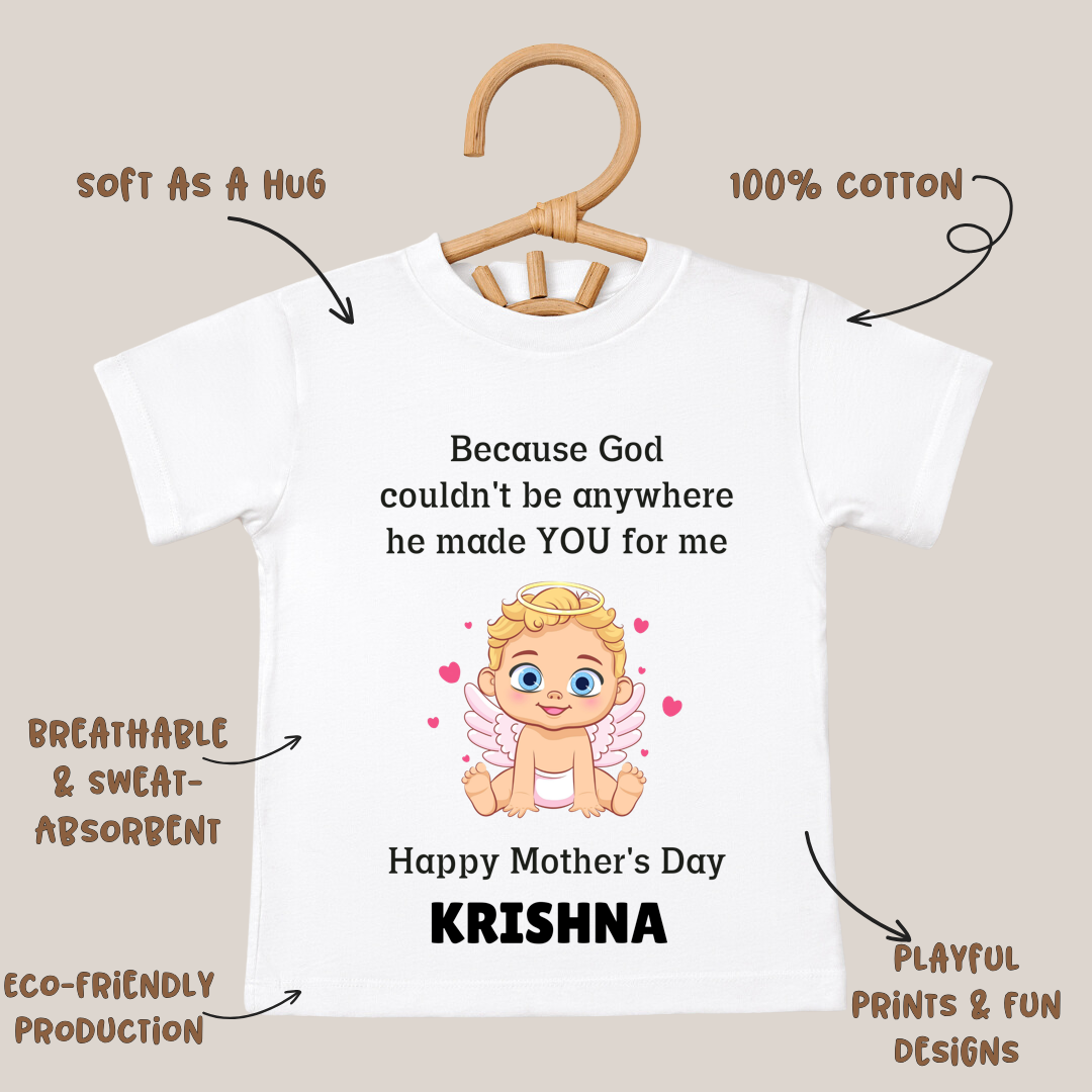 Happy Mother's Day - Personalised Kids Tshirt