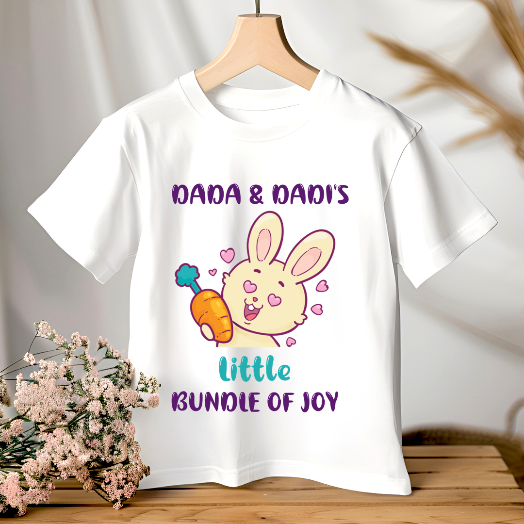 Dada & Dadi's Little Bundle Of Joy - Kids Tshirt