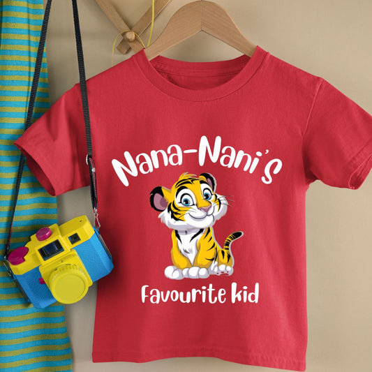 Nana - Nani's Favourite Kid - Kids Tee