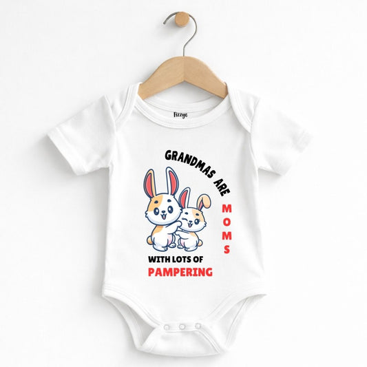 Grandma's Are Moms With Lot Of Pampering - Kids | Newborn Romper