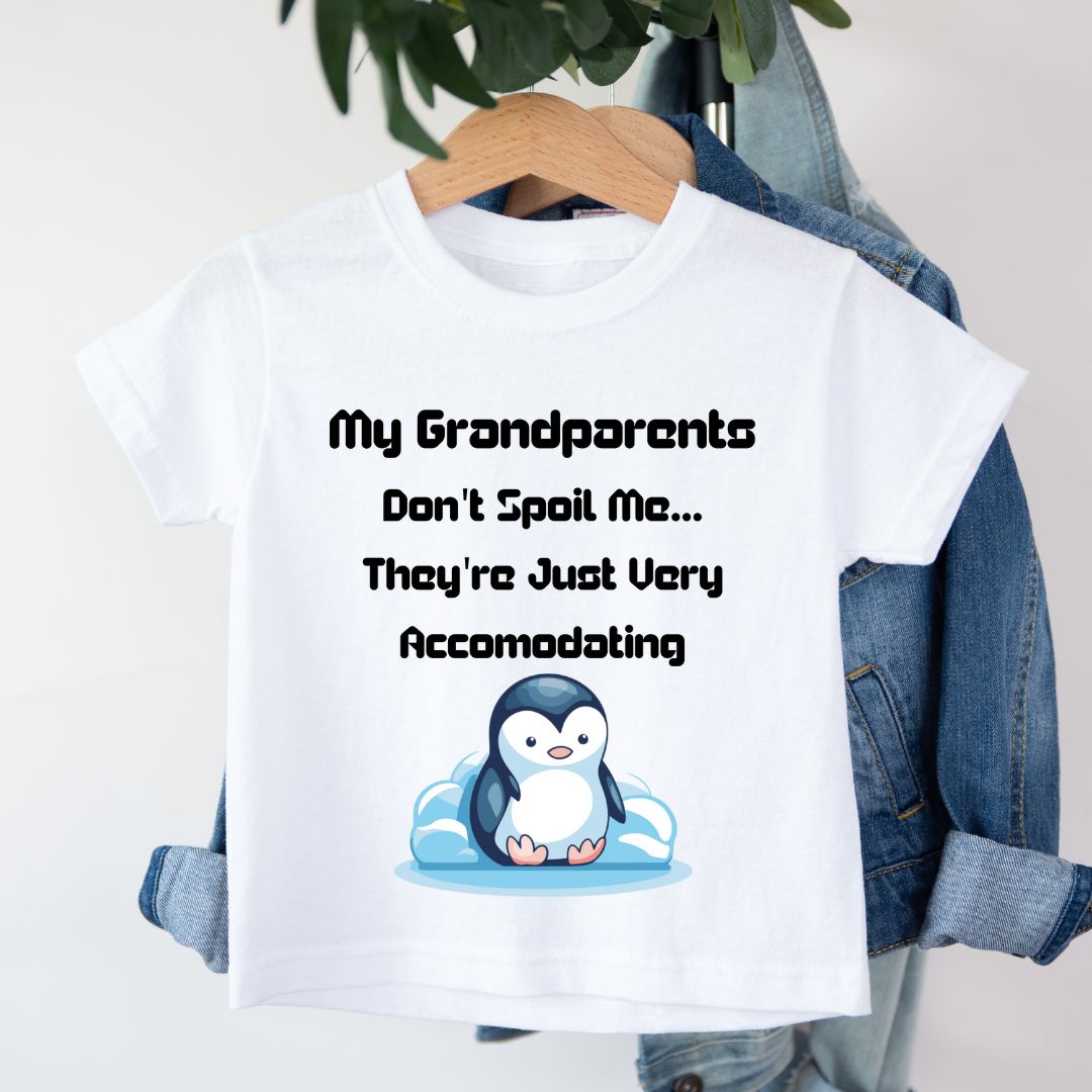 My Grandparents Are Very Accomodating - Kids Tee