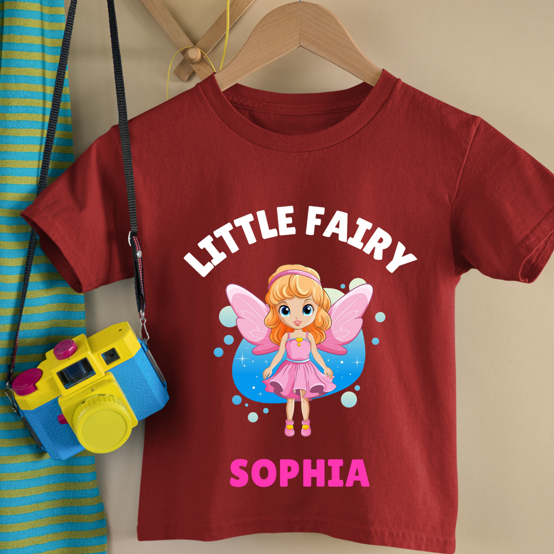 Little Fairy - Personalised Kids Tshirt