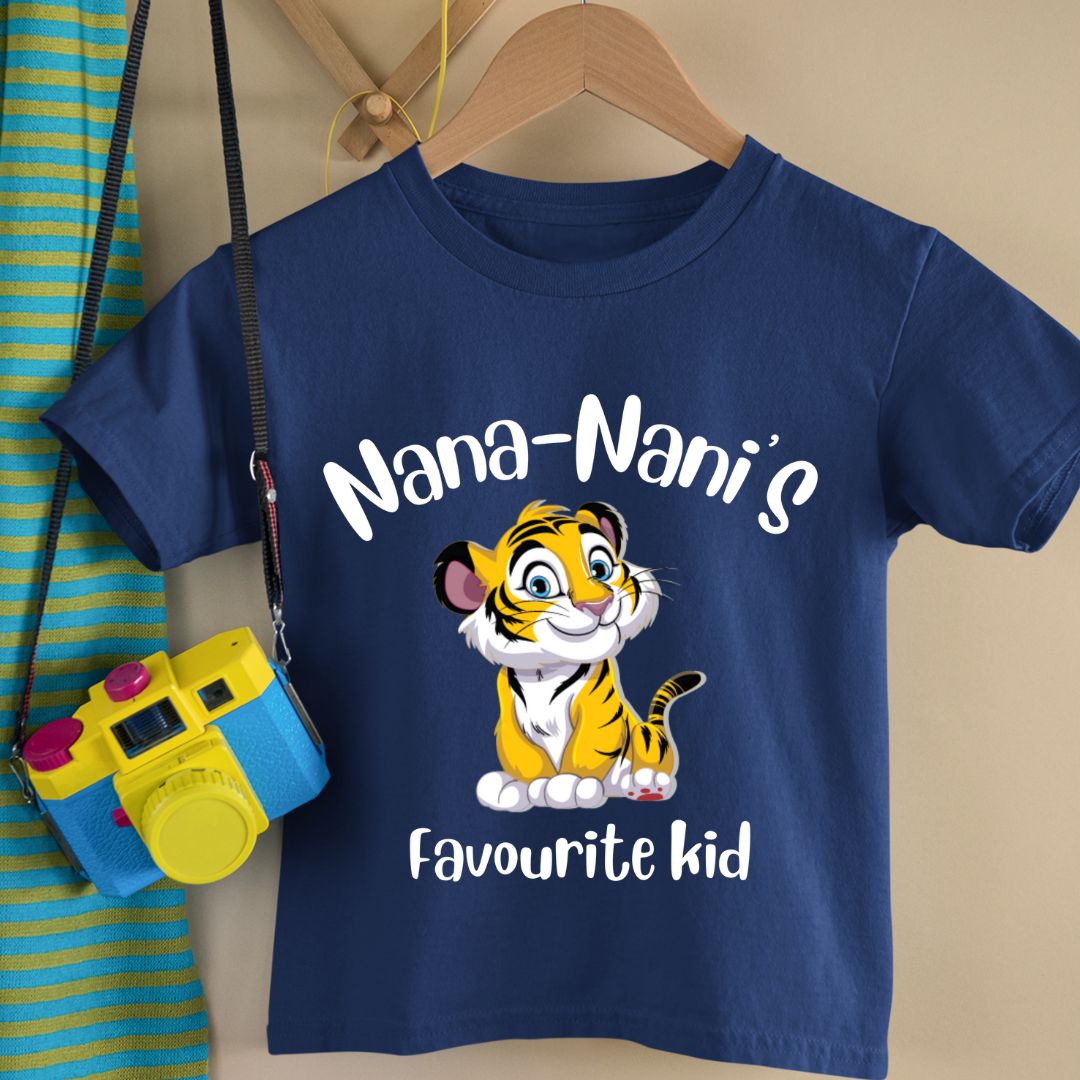 Nana - Nani's Favourite Kid - Kids Tee