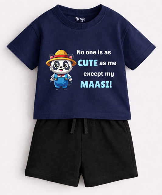 No One Is As Cute As My Massi | Co-ord Set