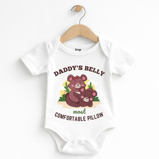 Daddy's Belly Most Comfortable Pillow - Kids | Newborn Romper