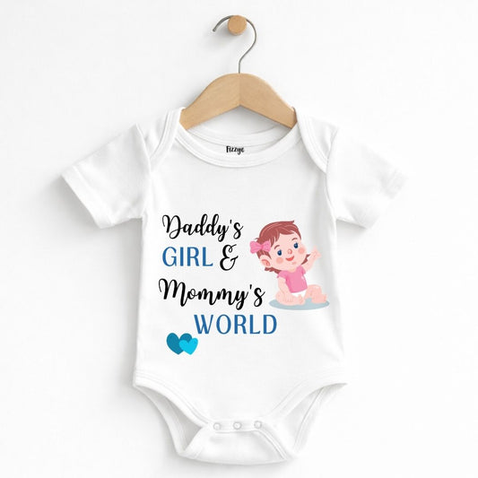 Daddy's Girl & Mommy's World - Kids | Newborn Romper