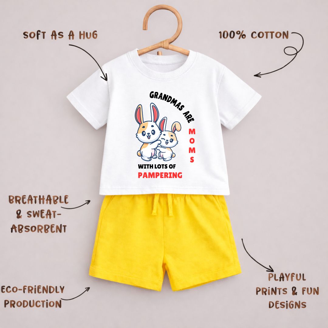 Grandma's Are Moms With Lot Of Pampering | Co-ord Set