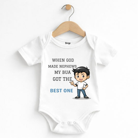 When God Made Nephews My Bua Got The Best One - Kids | Newborn Romper