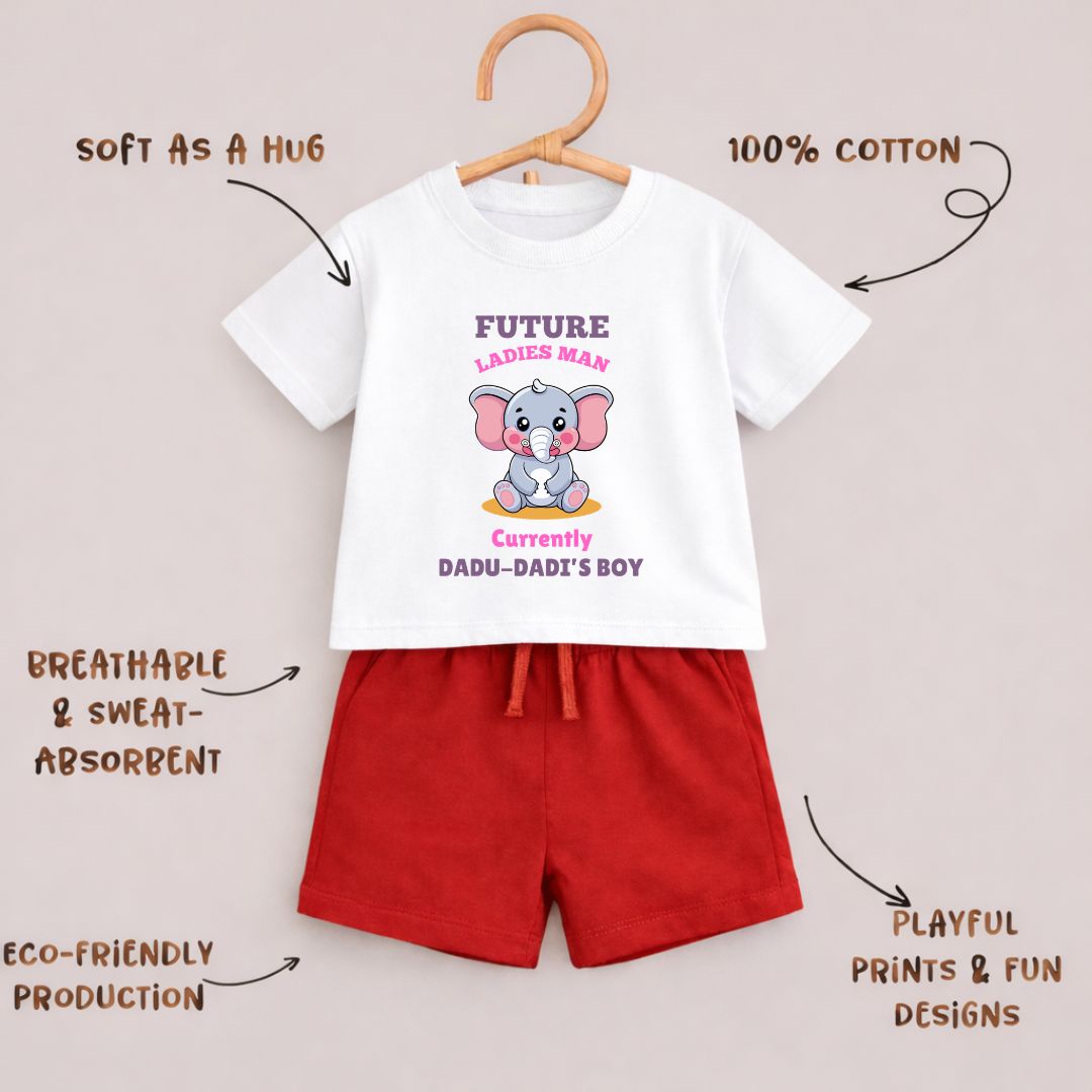 Future Ladies Man Currently Dadu Dadi's Boy | Co-ord Set