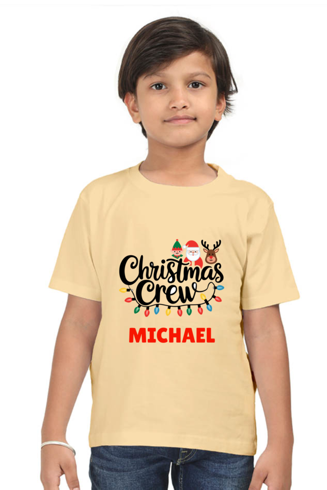 Christmas Crew - Custom Kids Tee