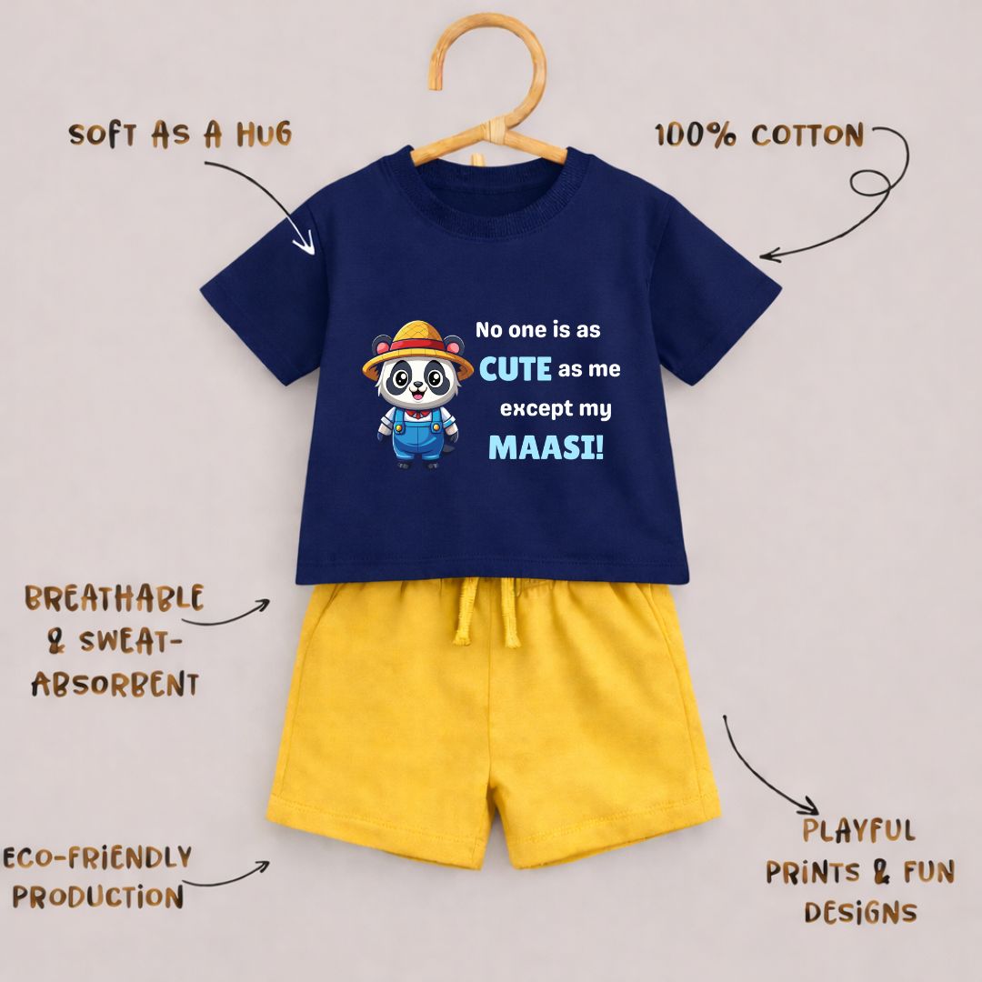 No One Is As Cute As My Massi | Co-ord Set