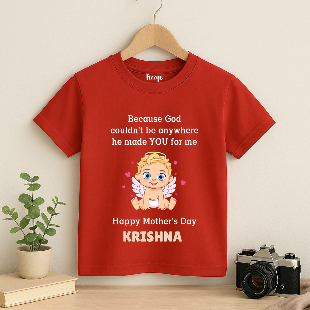 Happy Mother's Day - Personalised Kids Tshirt