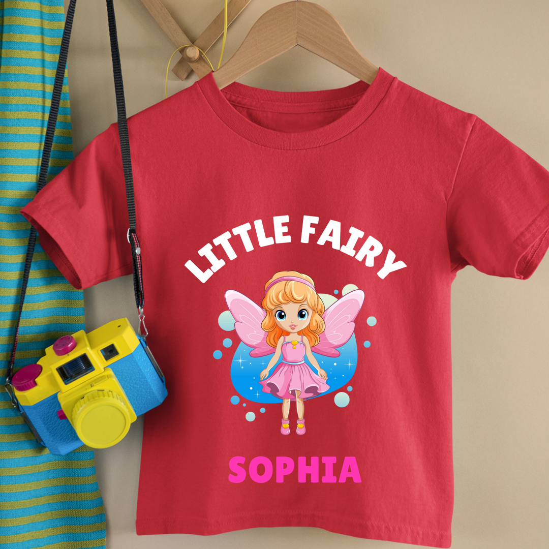Little Fairy - Personalised Kids Tshirt