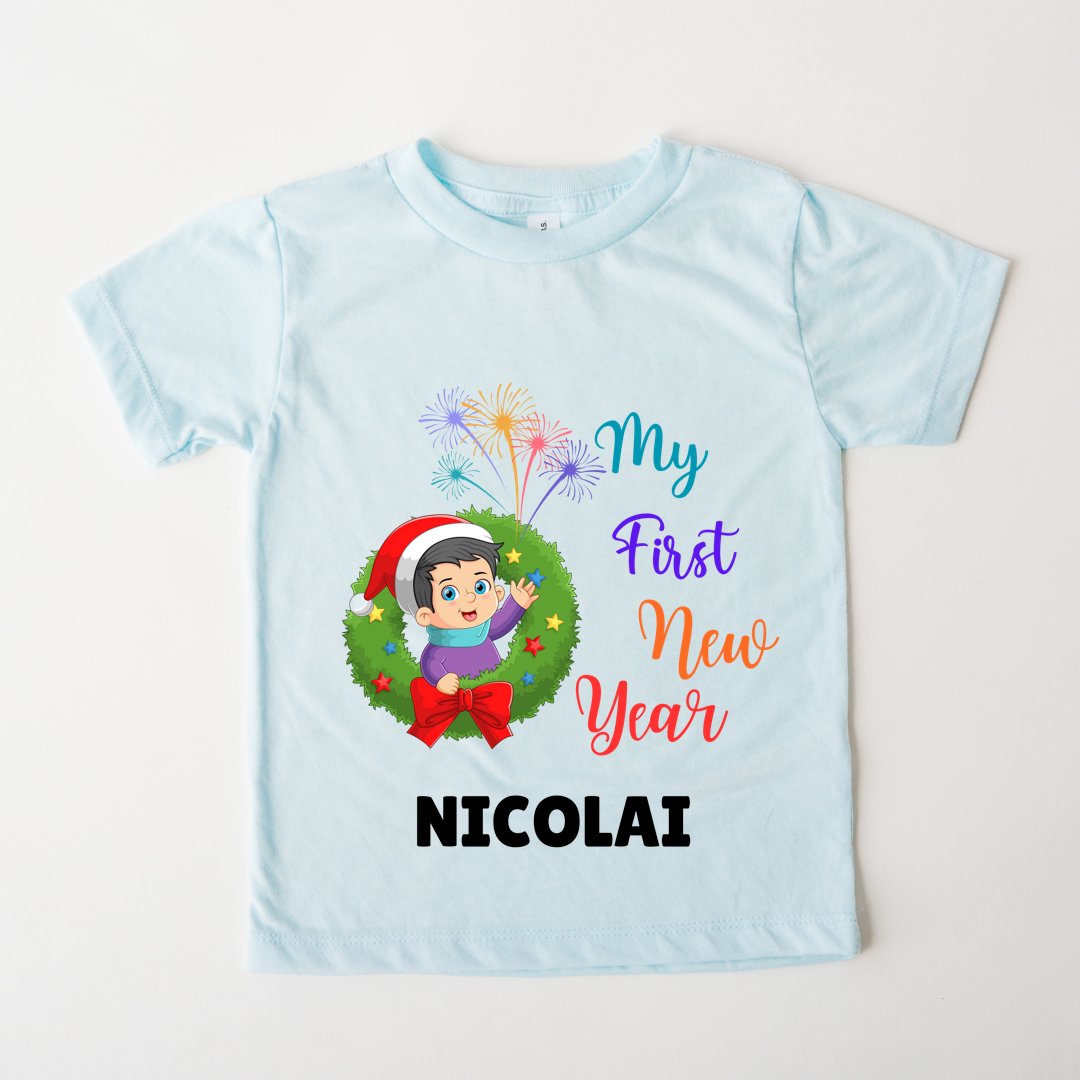 My 1st New Year - Custom Kids Tee