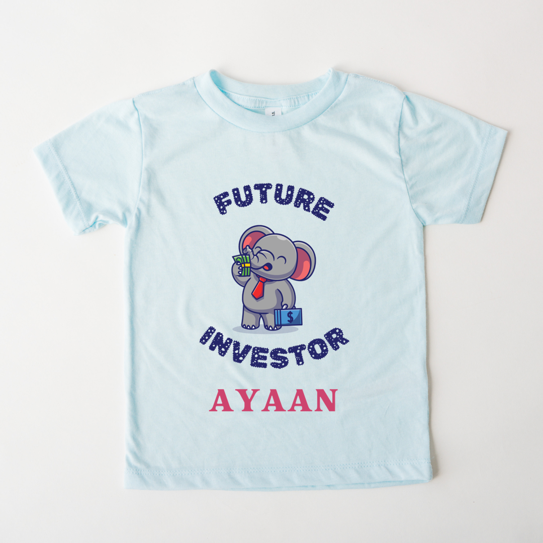 Future Investor - Custom Kids Tee