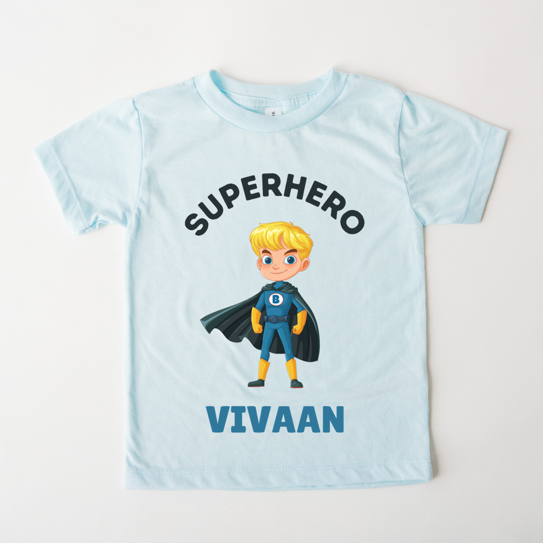 Super Hero - Custom Kids Tee