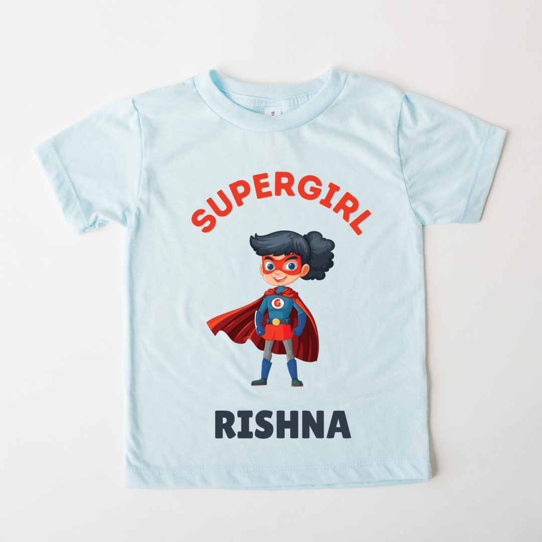Super Girl - Custom Kids Tee