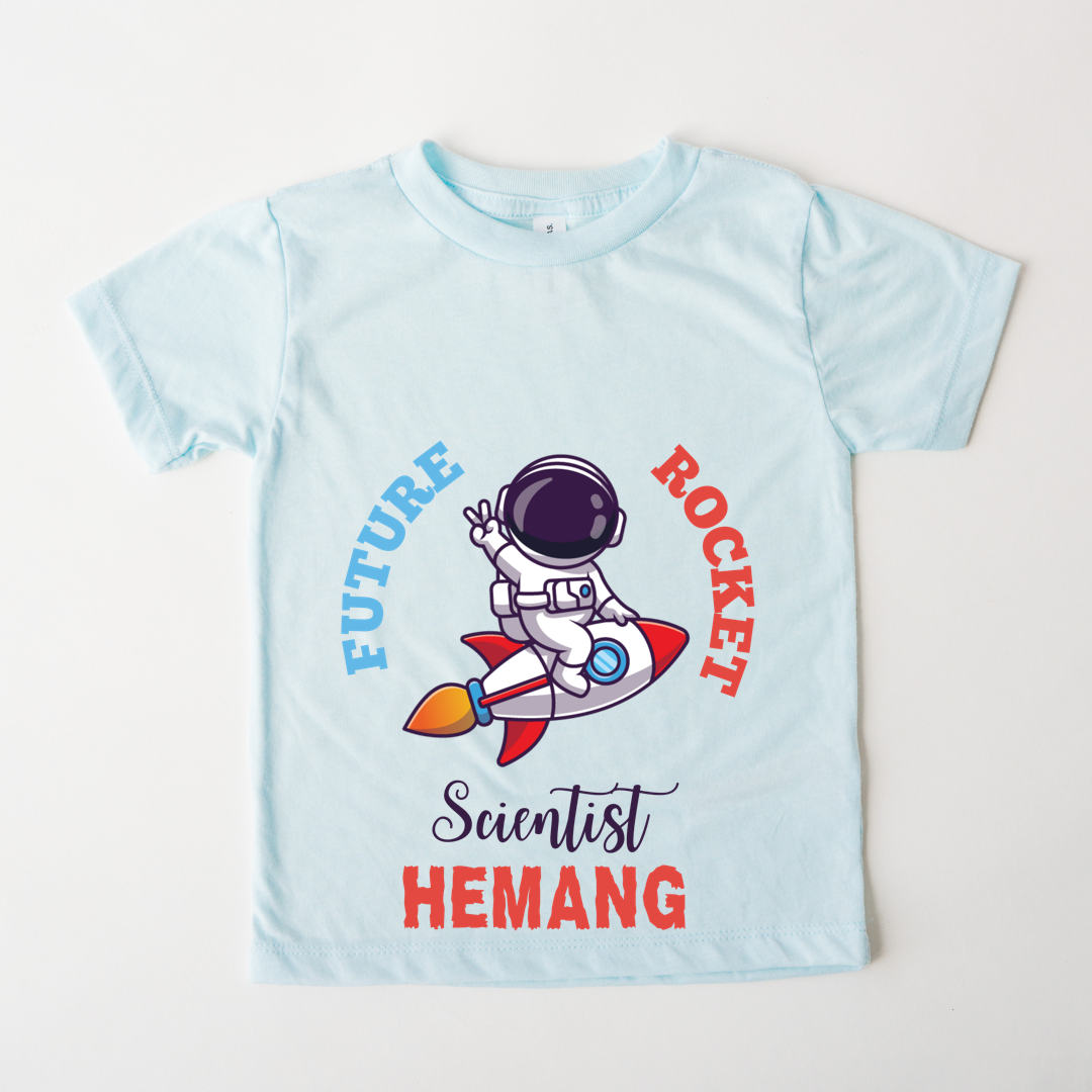 Future Rocket Scientist - Custom Kids Tee