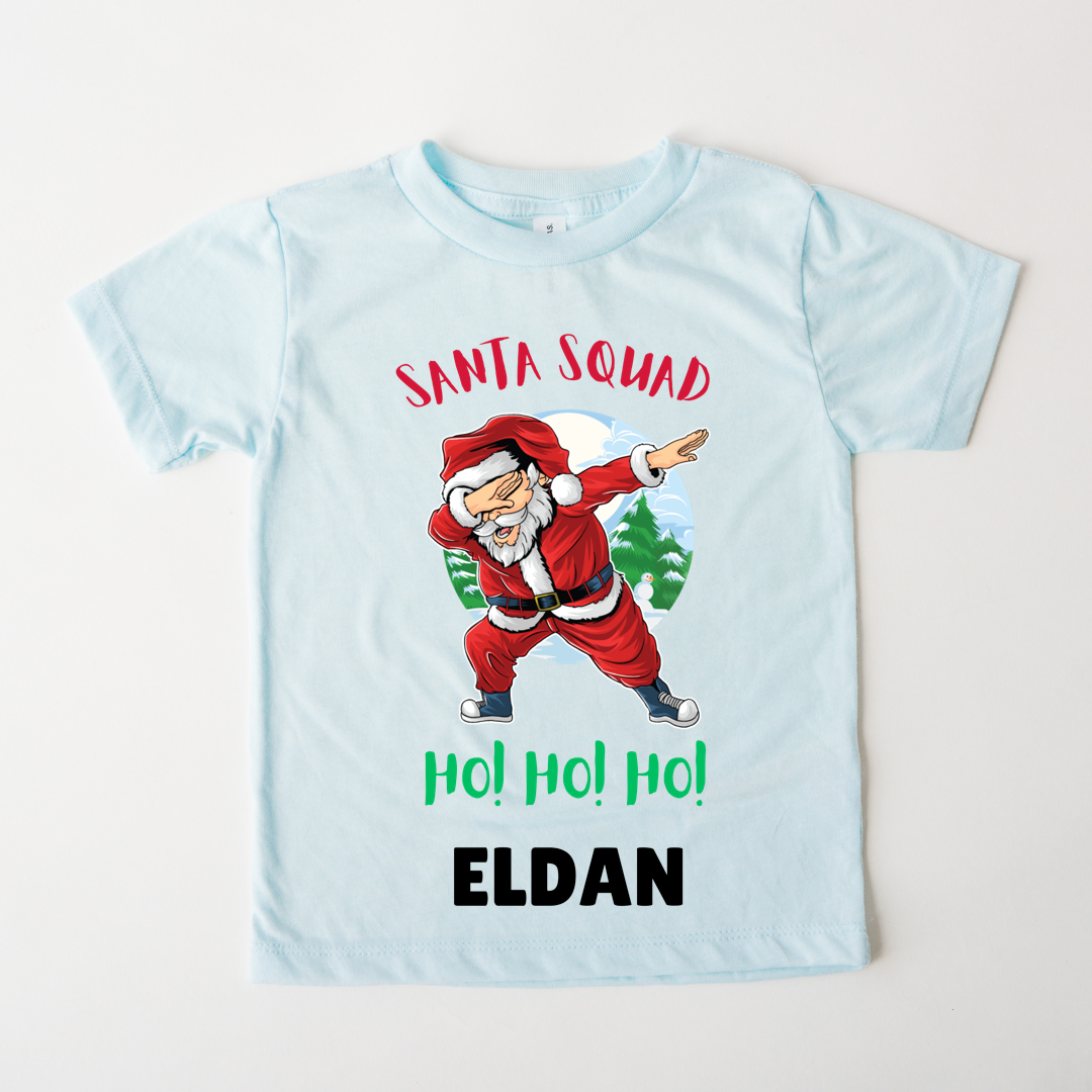 Santa Squad - Custom Kids Tee