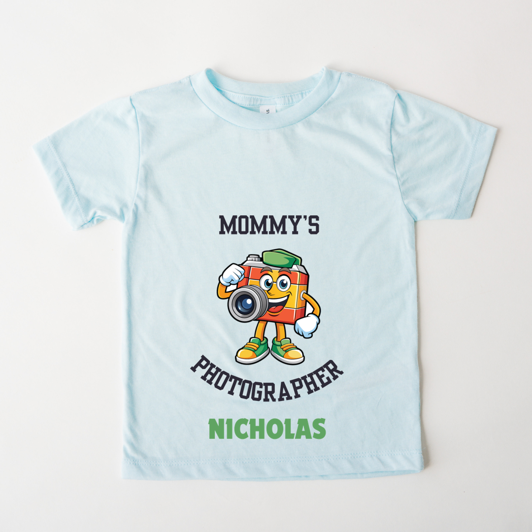 Mommy's Photographer - Custom Kids Tee