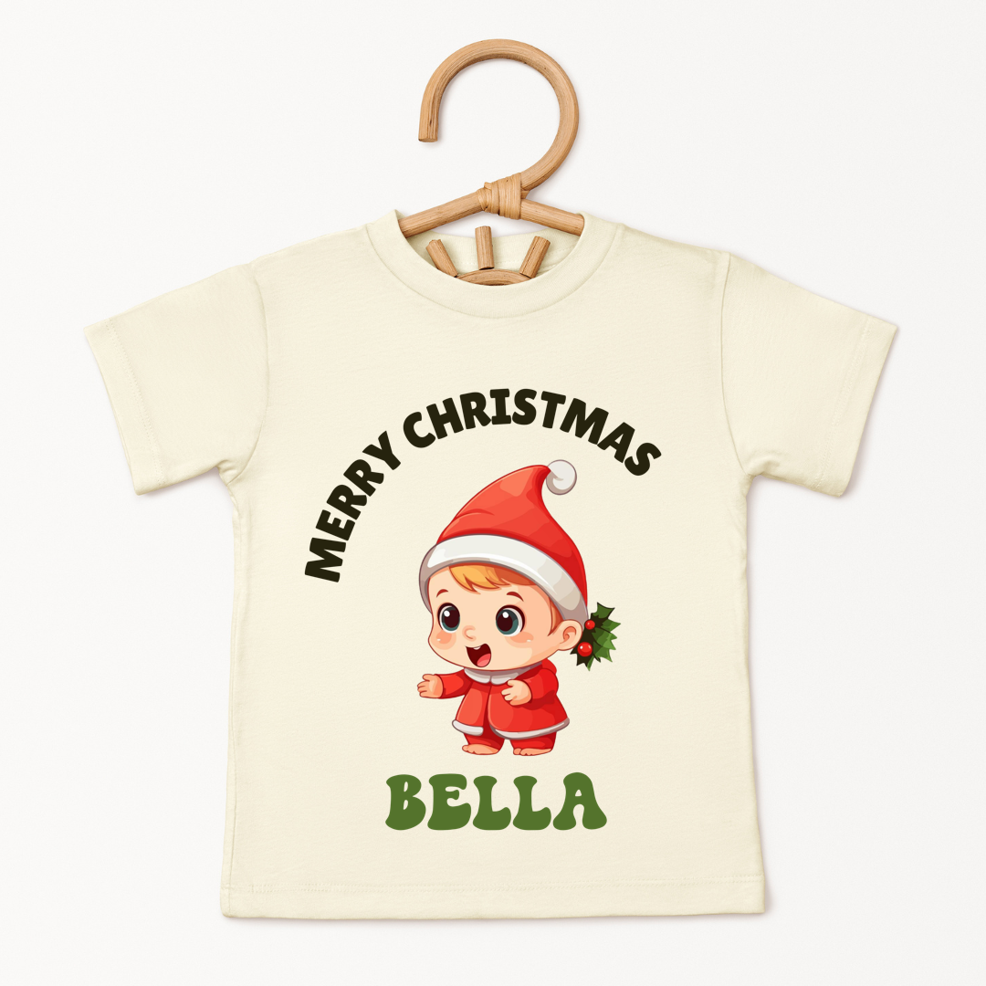 Merry Christmas - Custom Kids Tee