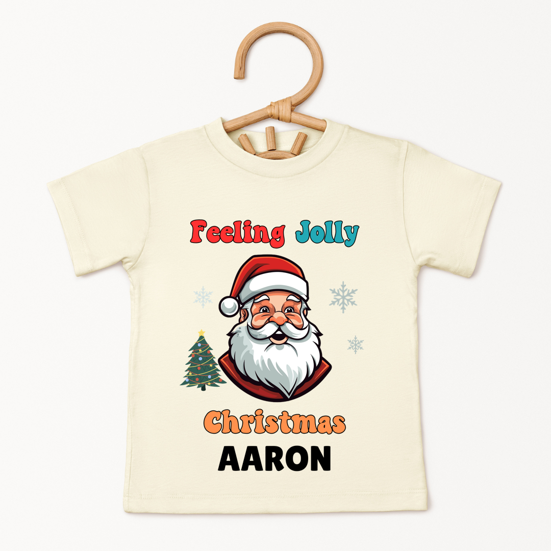 Feeling Jolly Xmas - Custom Kids Tee