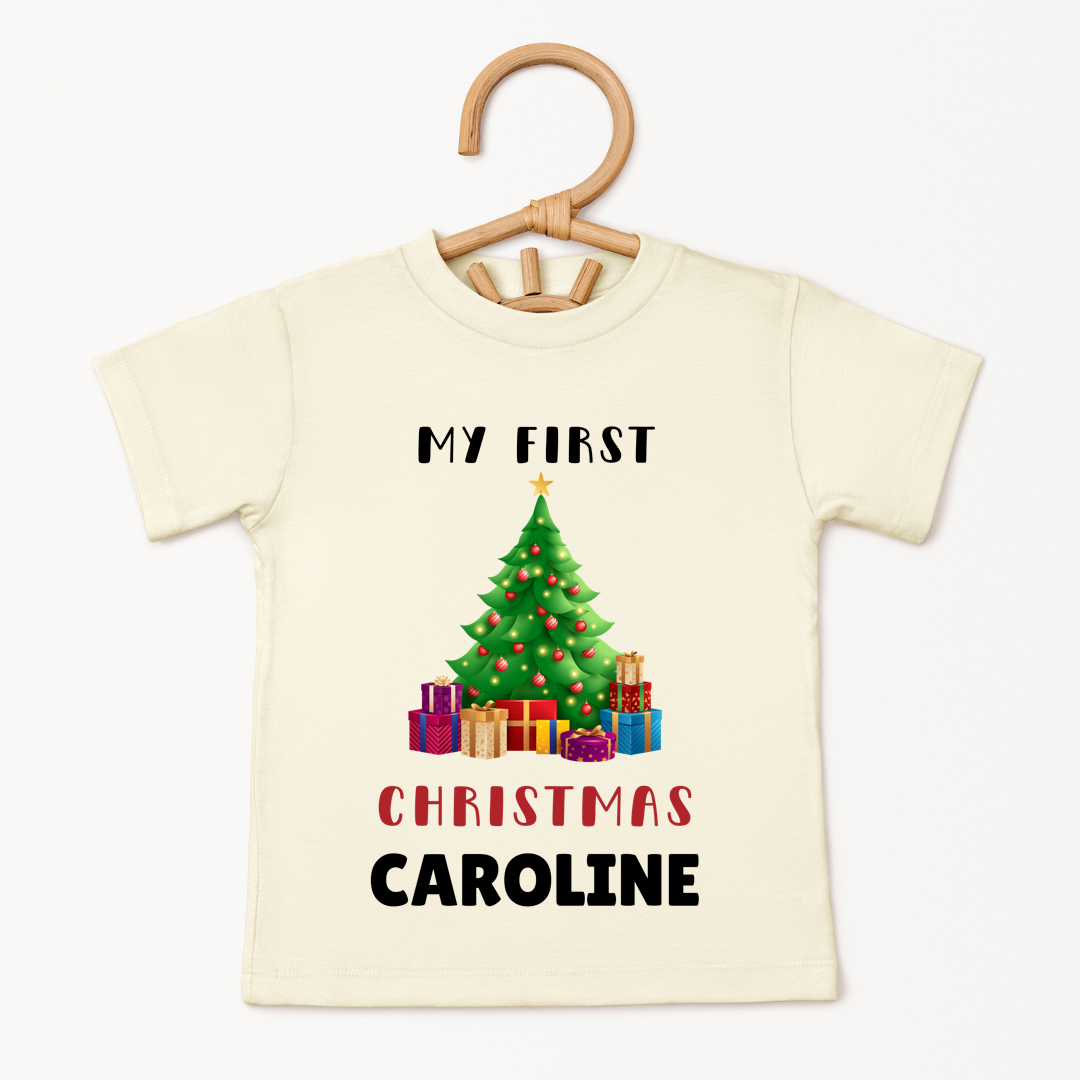 My 1st Christmas - Custom Kids Tee