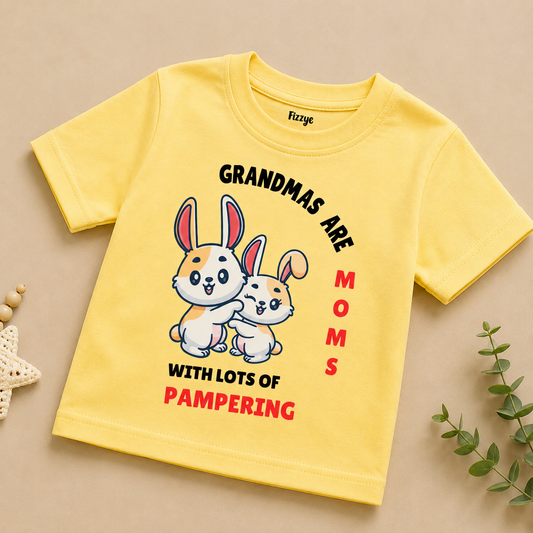 Grandma's Are Moms With Lot Of Pampering - Kids Tee