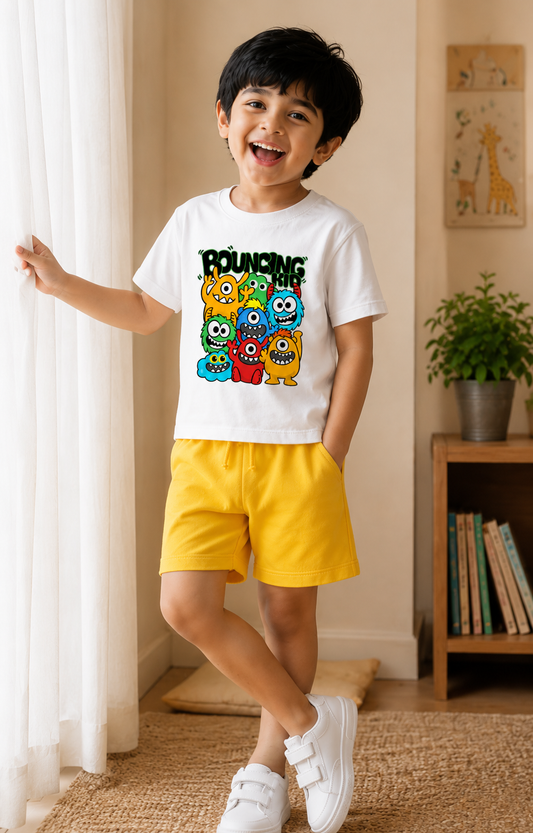 Bouncing Kid | Kids Co-ord Set
