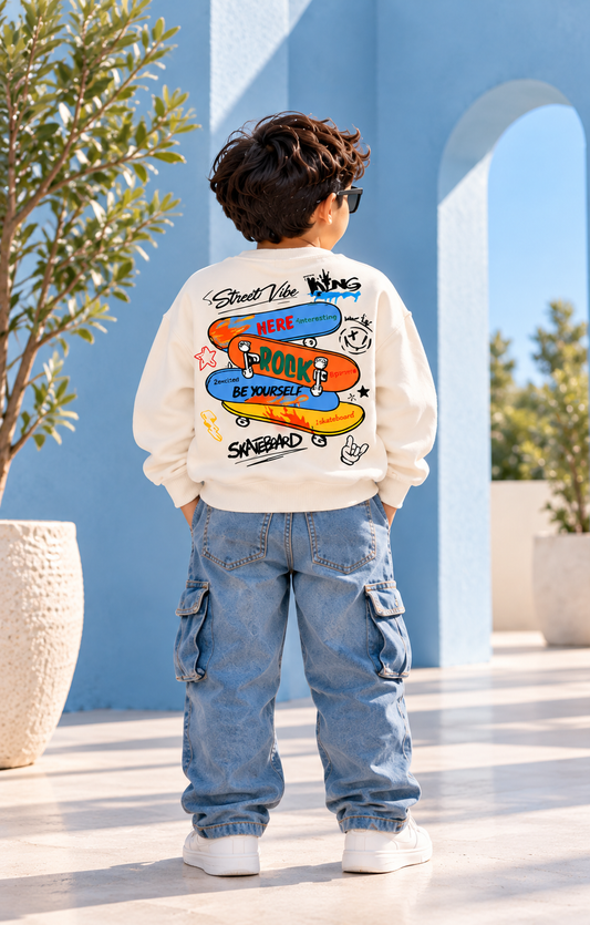 Street Skater - Oversized Sweatshirt