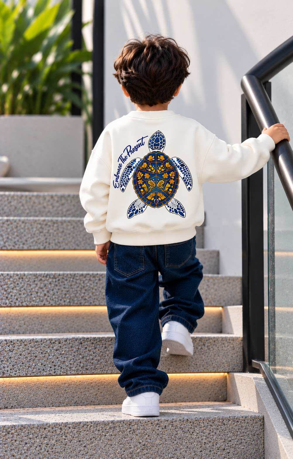 Embrace The Present - Oversized Sweatshirt