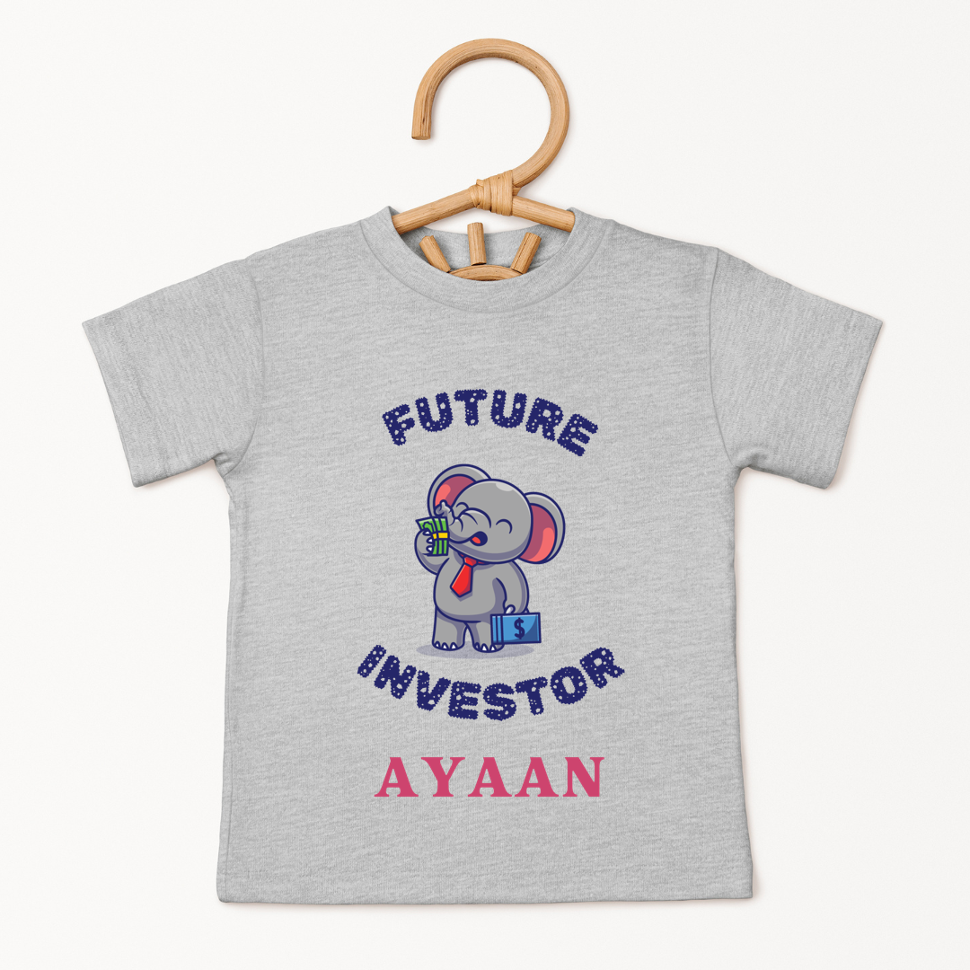 Future Investor - Custom Kids Tee