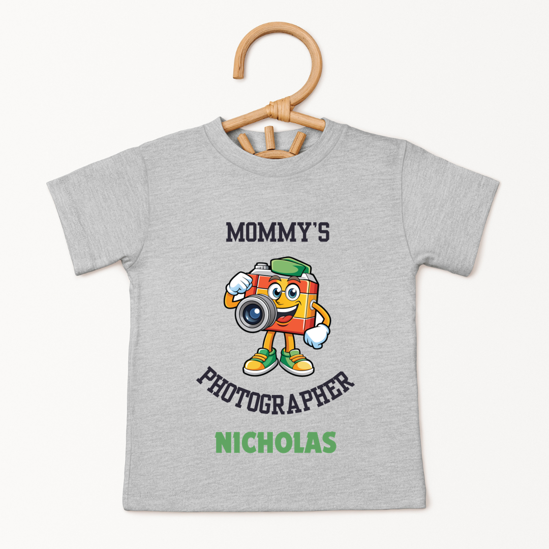 Mommy's Photographer - Custom Kids Tee