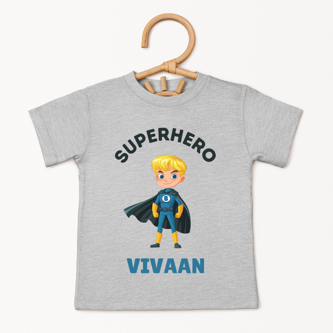 Super Hero - Custom Kids Tee