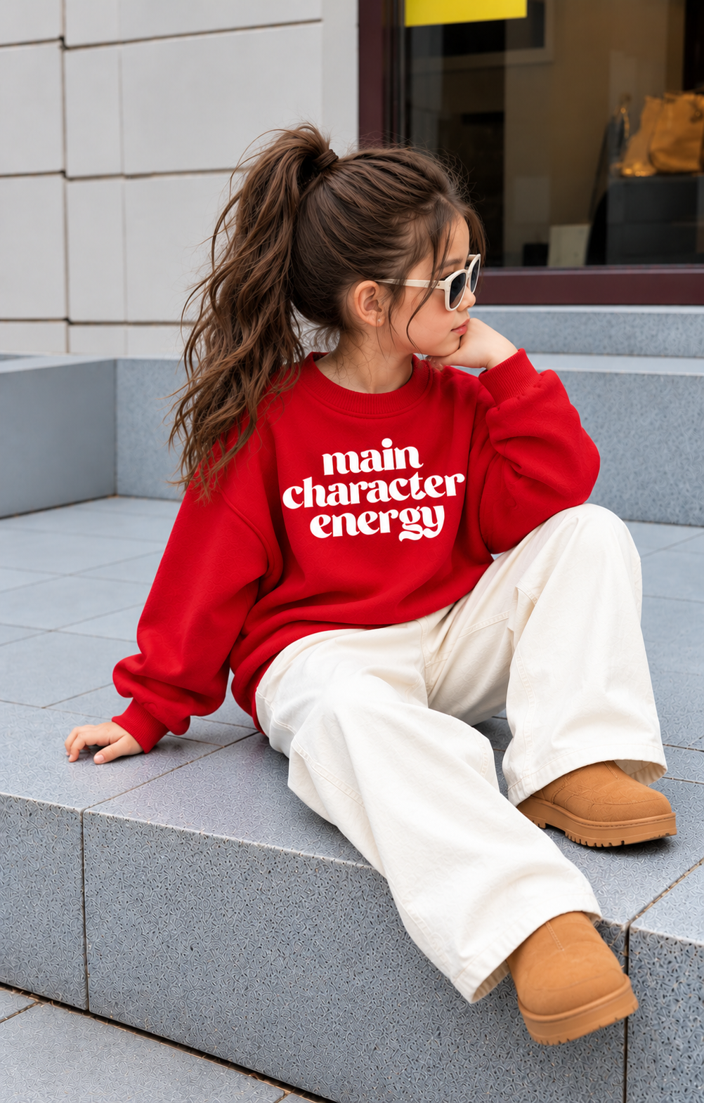 Main Character - Oversized Sweatshirt