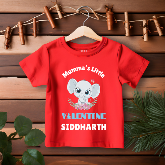 Mumma's Little Valentine - Customisable Kids Tshirt