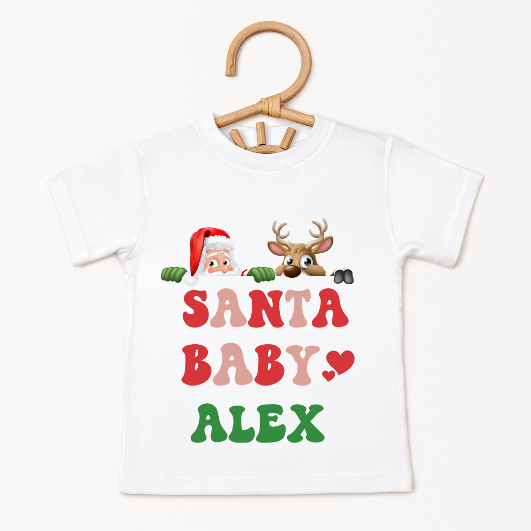 Santa Baby - Custom Kids Tee