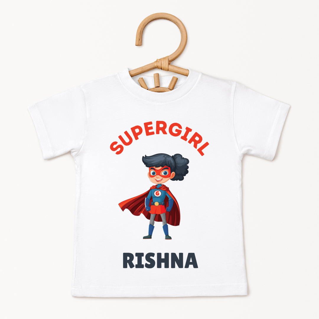Super Girl - Custom Kids Tee