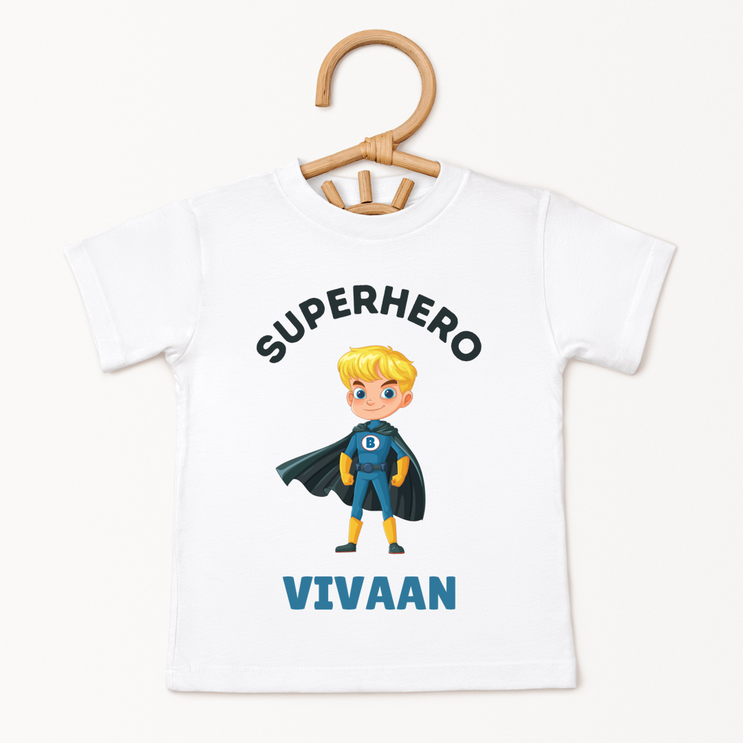 Super Hero - Custom Kids Tee