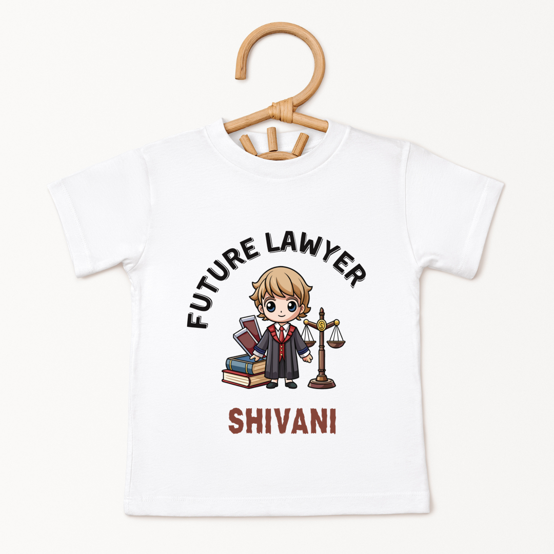 Future Lawyer - Custom Kids Tee